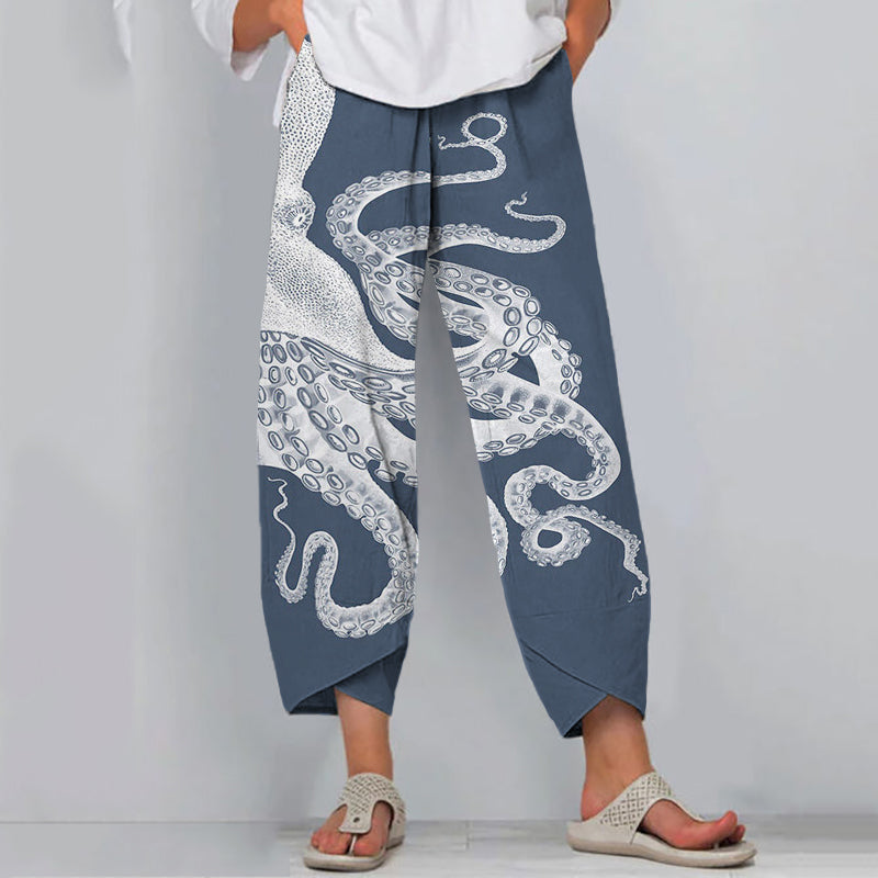 Liana | Relaxed Printed Trouser