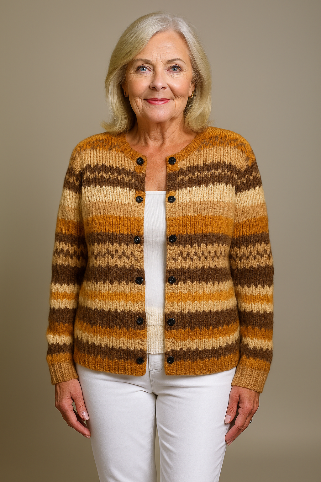 Tova | Brown Cardigan