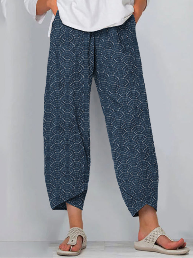 Juliette | Relaxed Printed Trouser