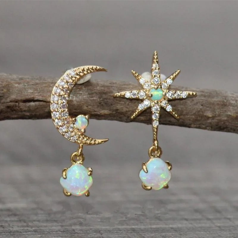 Ocean Glow Pearl Drop Earrings