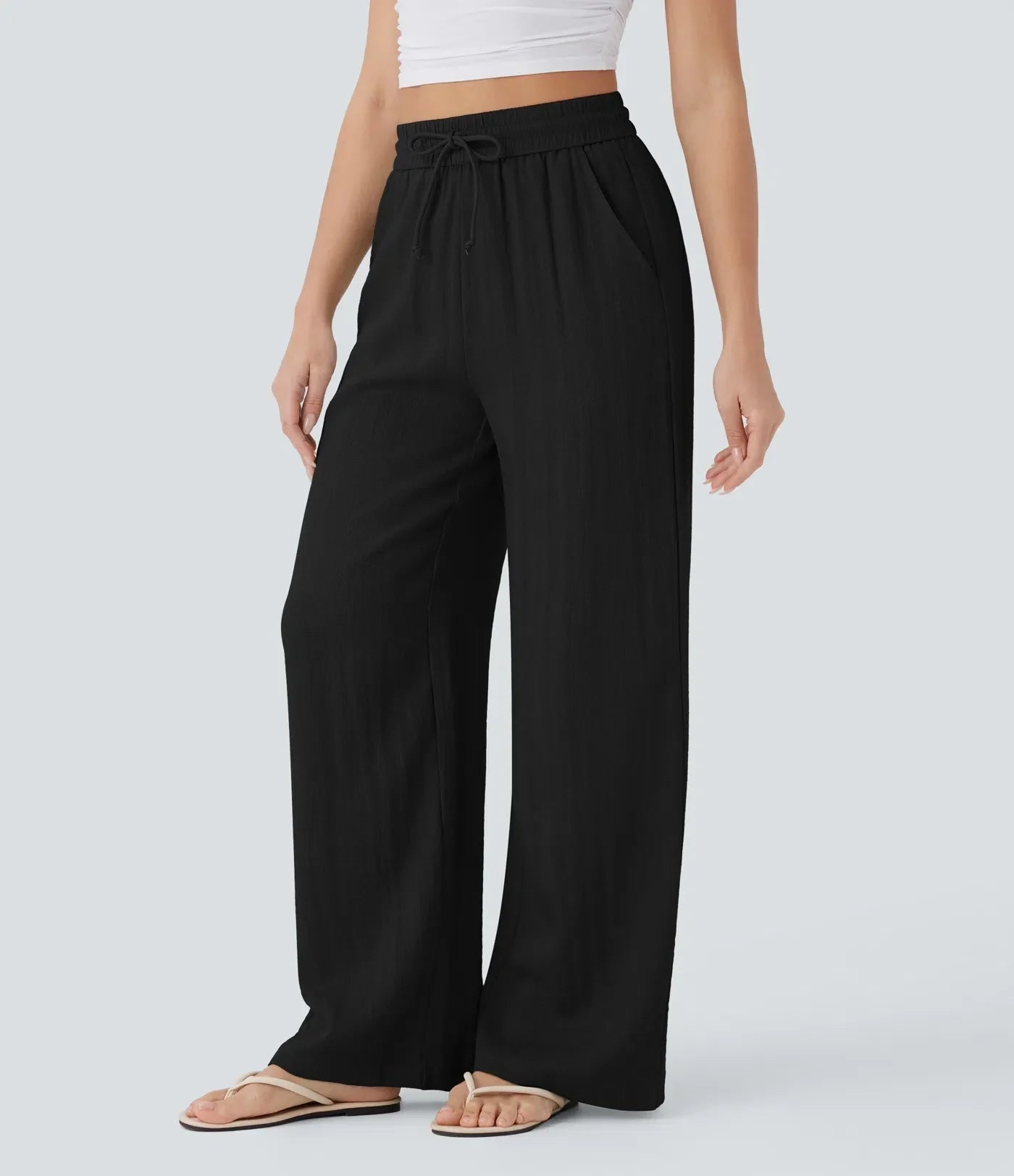 Amy | Relaxed Wide-Leg Trousers