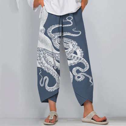 Liana | Relaxed Printed Trouser