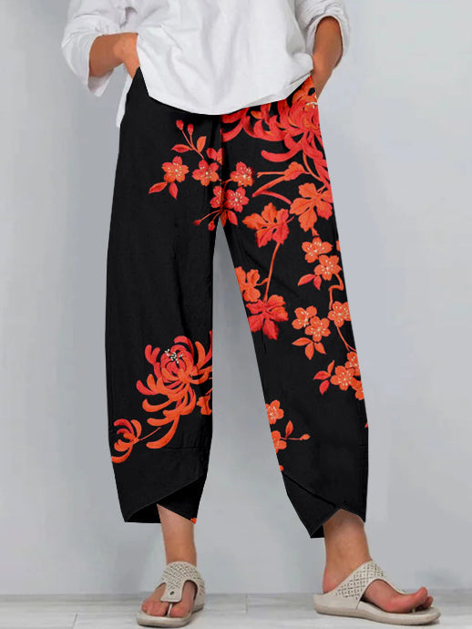 Romina | Relaxed Printed Trouser