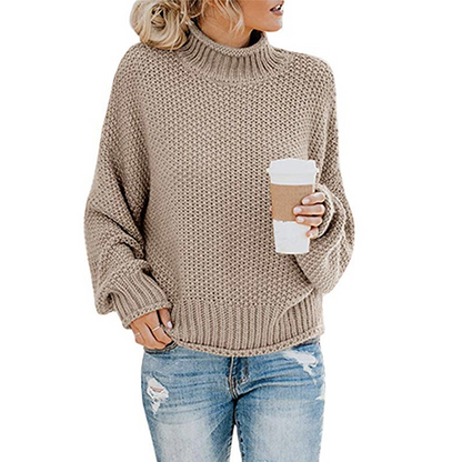 Ellie - Snug Turtleneck Pullover