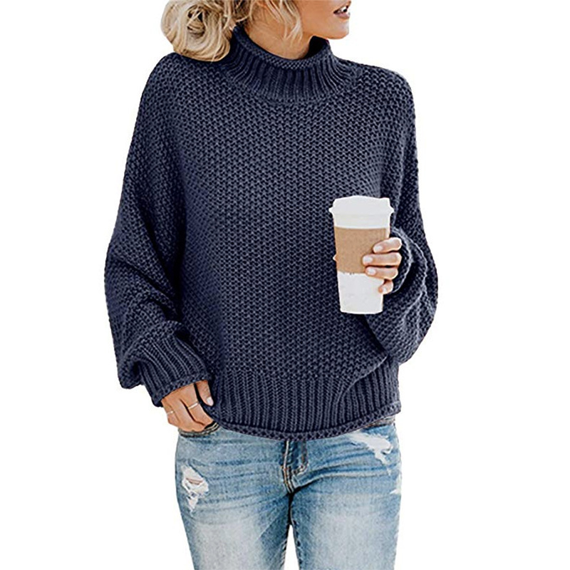 Ellie - Snug Turtleneck Pullover