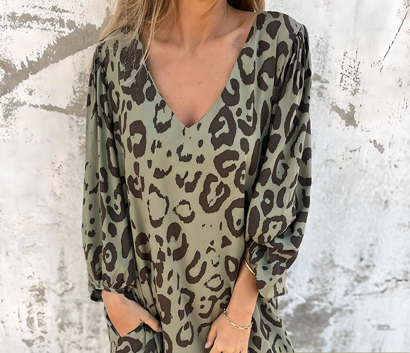 Nura™ Safari Chic Leopardjurk