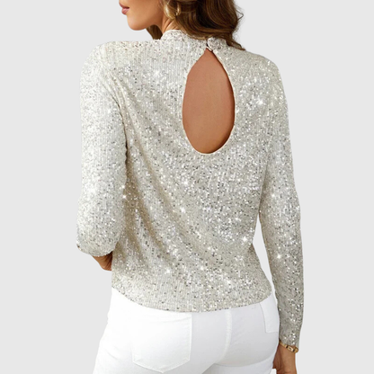 Rosabel | Shimmering Party Top