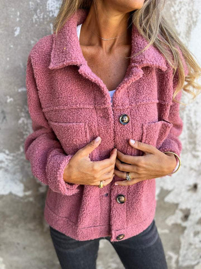 Riley™ | Cozy Button-Up Jacket