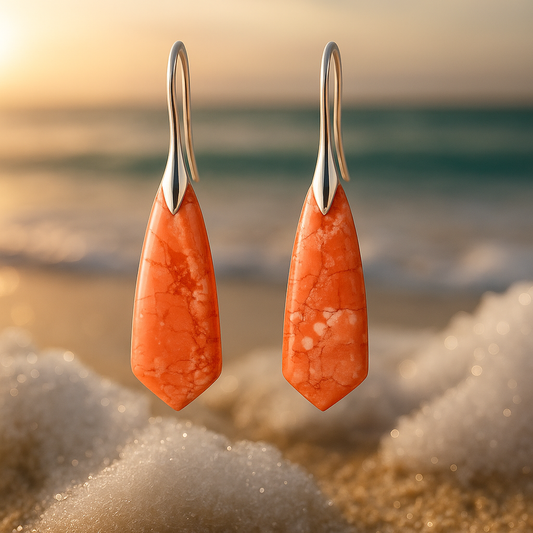 Coralia – Ocean Glow Earrings