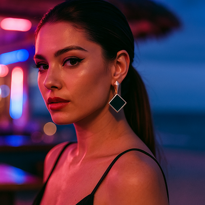 Midnight Sparkle Studs