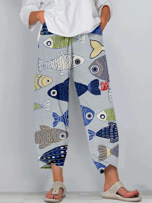 Jayda | Relaxed Printed Trouser
