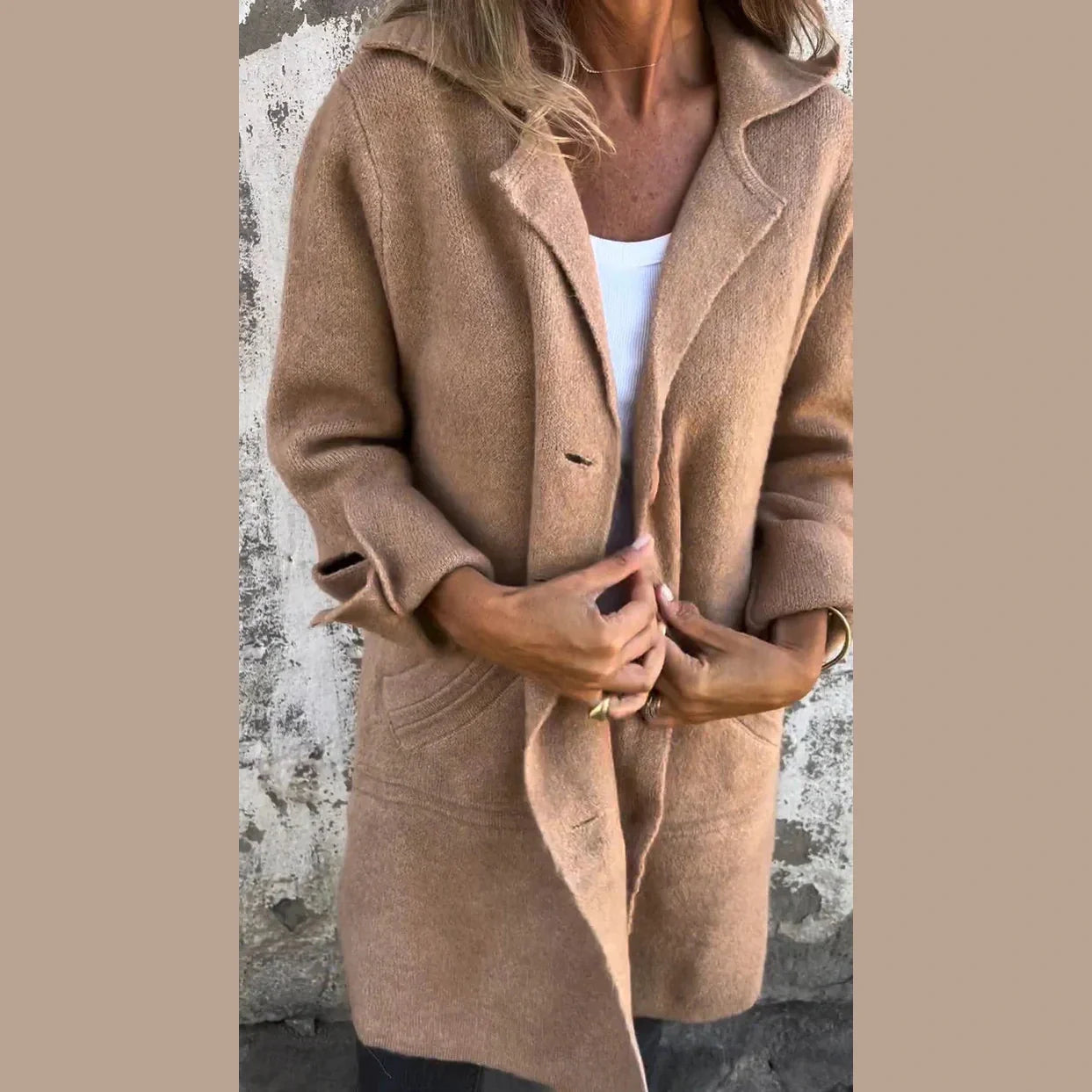 Baylea casual long coat