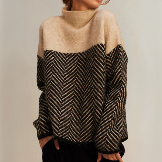 Nola | Cozy Cotton Turtleneck Sweater