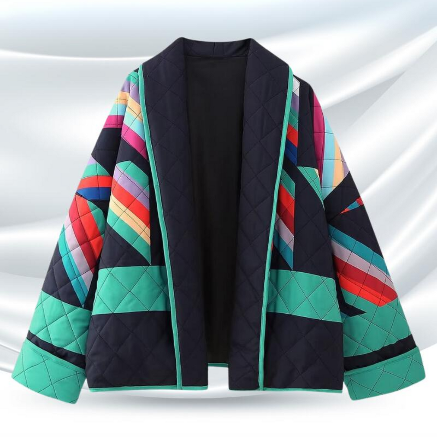 Mikki | Retro Quilted Oversized Jacket