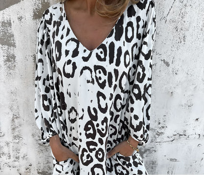 Nura™ Safari Chic Leopardjurk