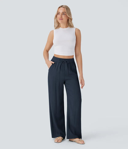 Amy | Relaxed Wide-Leg Trousers