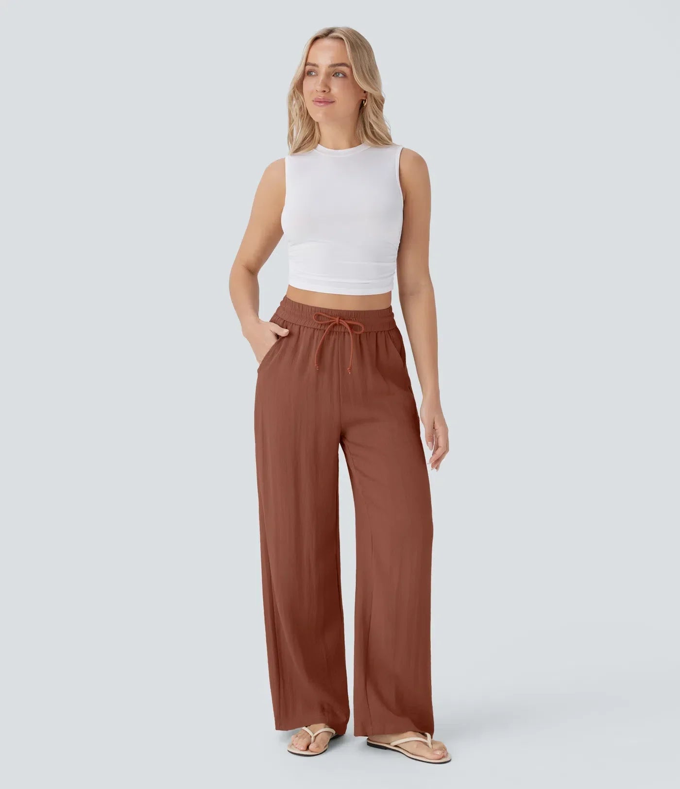 Amy | Relaxed Wide-Leg Trousers