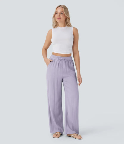 Amy | Relaxed Wide-Leg Trousers