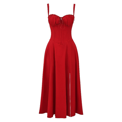 Tirzah - Flowy Boho Slip Skirt Dress