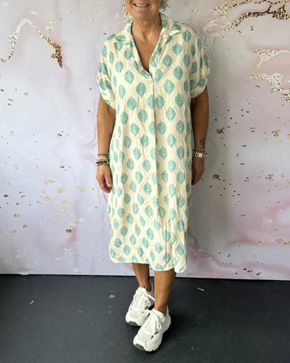 Dini™ | Stylish V-Neck Summer Dress