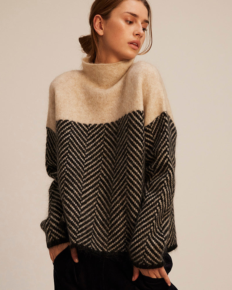 Nola | Cozy Cotton Turtleneck Sweater
