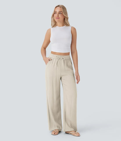 Amy | Relaxed Wide-Leg Trousers