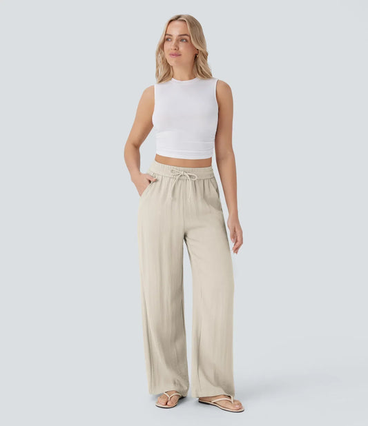 Amy | Relaxed Wide-Leg Trousers