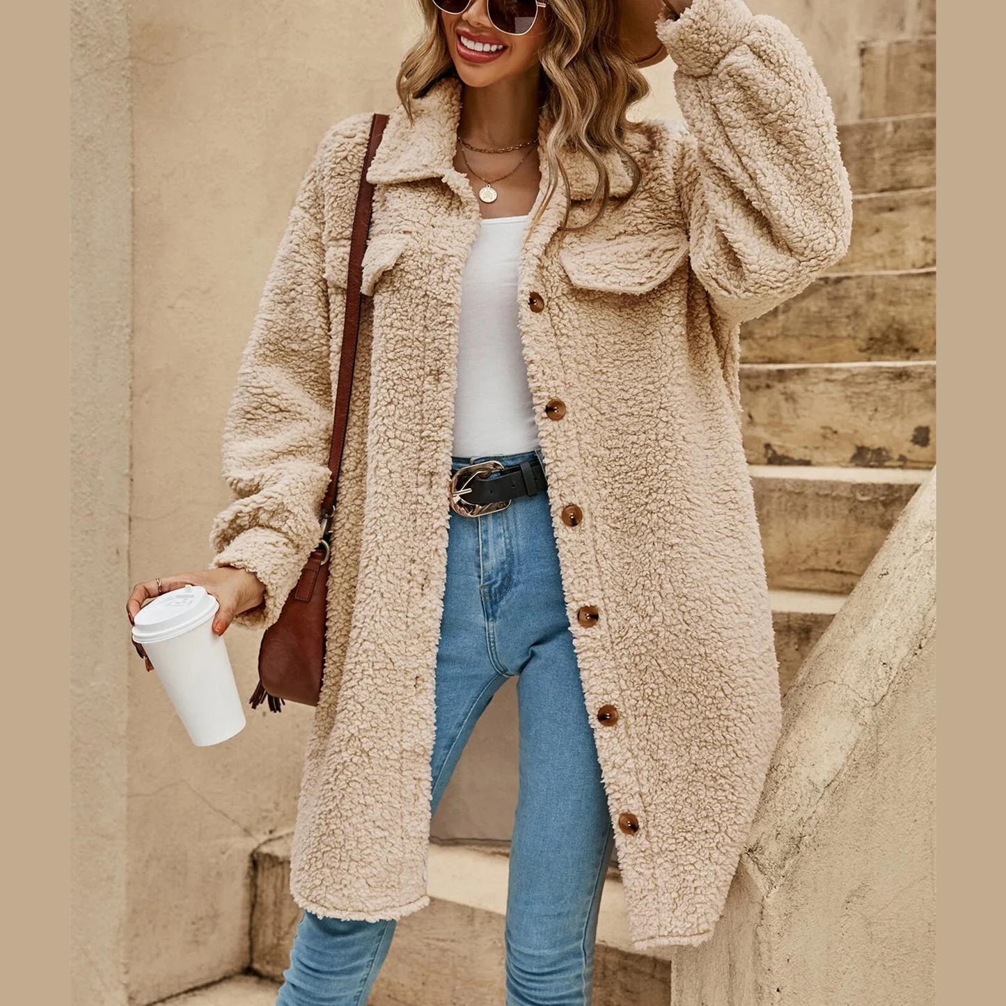 Esme | Relaxed Cardigan Office Coat