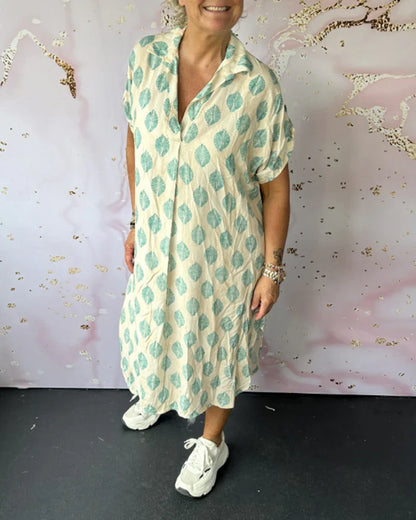 Dini™ | Stylish V-Neck Summer Dress