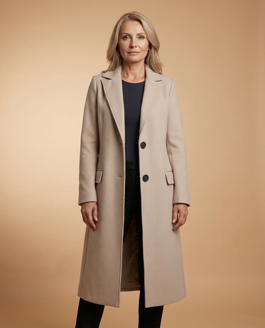 Auria™ – Elegant Long Coat