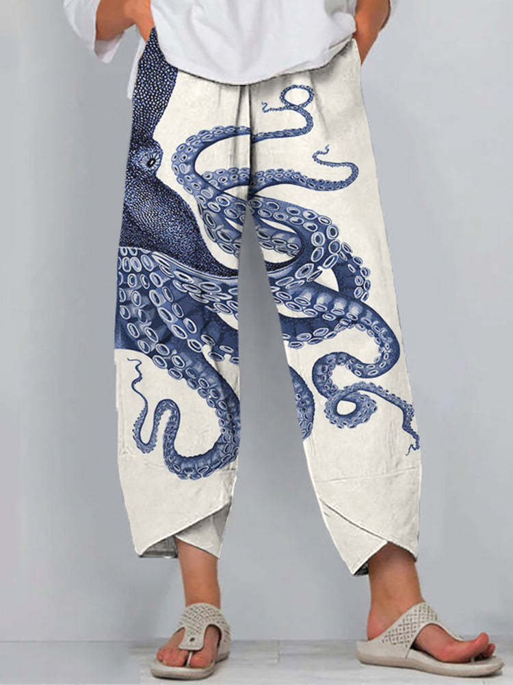 Liana | Relaxed Printed Trouser