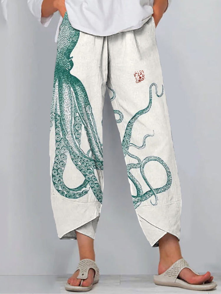 Kiara | Relaxed Printed Trouser