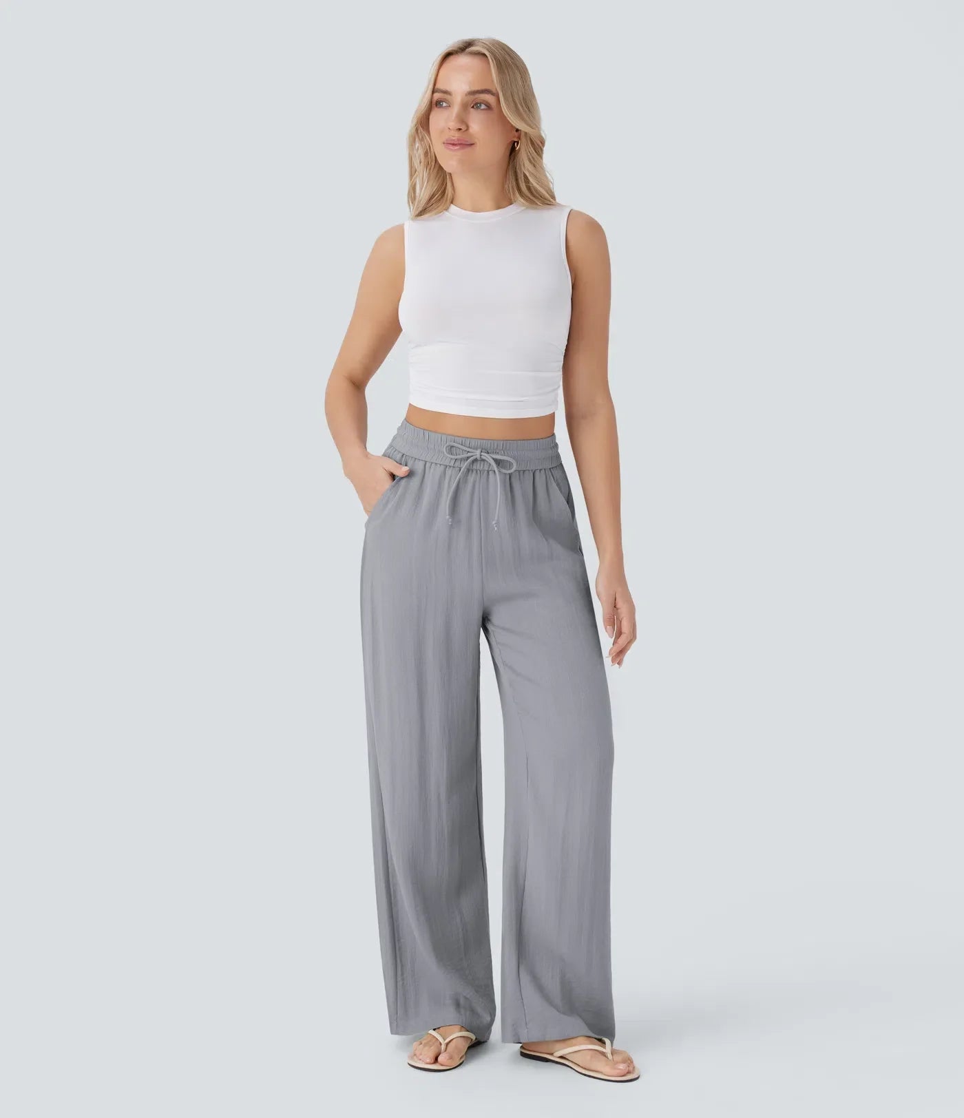 Amy | Relaxed Wide-Leg Trousers