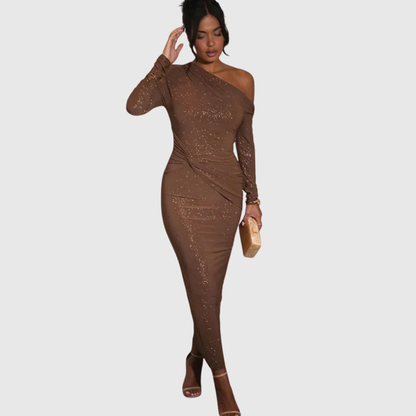 Vionne | Glitter Maxi Dress