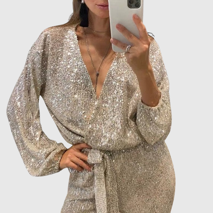 Aralyn | Sparkling Party Jumpsuit