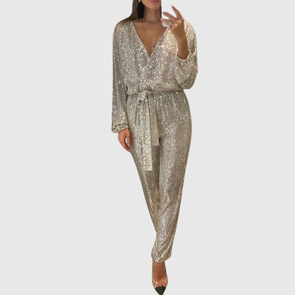 Aralyn | Sparkling Party Jumpsuit