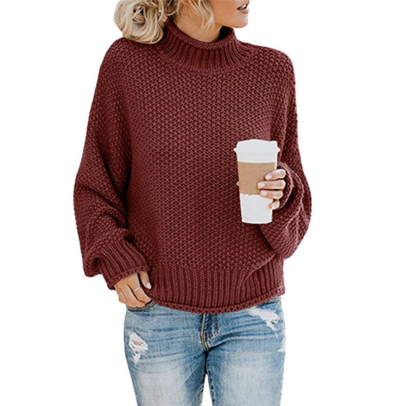 Ellie - Snug Turtleneck Pullover