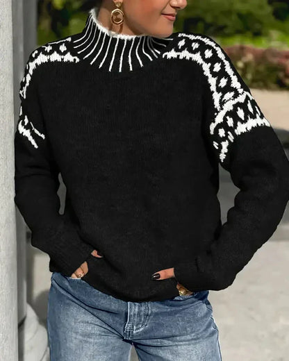 Rowan™ | Knitted Winter Sweater