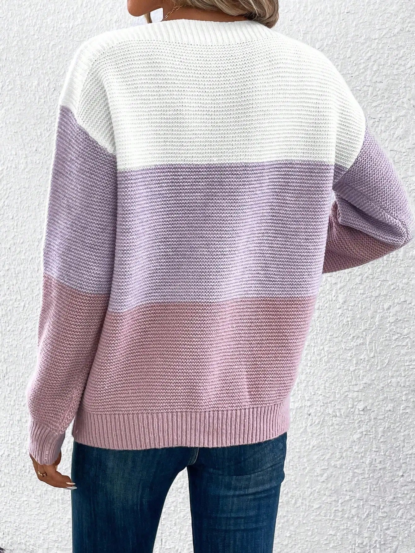 Haven | Cozy Ombre Knit Sweater