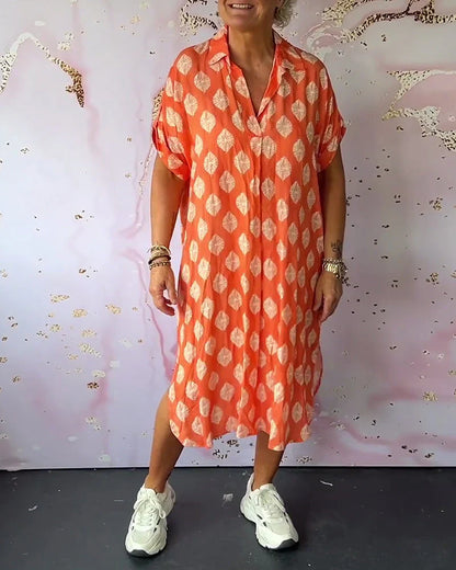 Dini™ | Stylish V-Neck Summer Dress