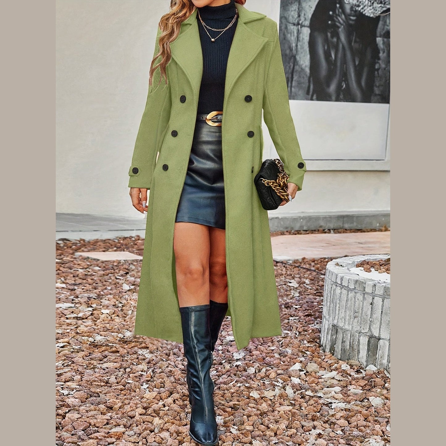 Adriana™ | Timeless Double-Breasted Winter Coat