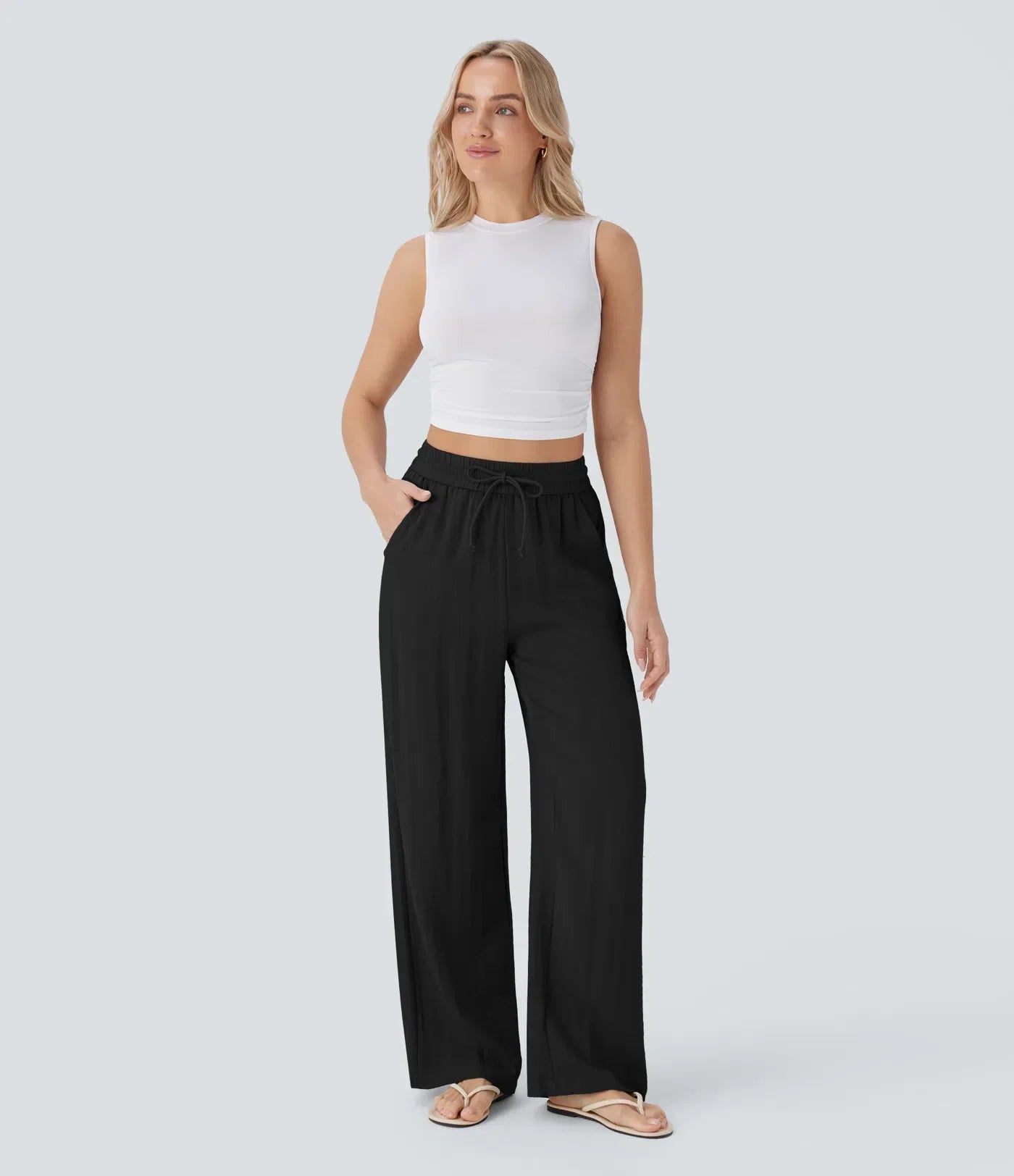 Amy | Relaxed Wide-Leg Trousers