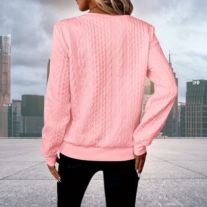 Silvia - Stylish Knitted Spring Sweater