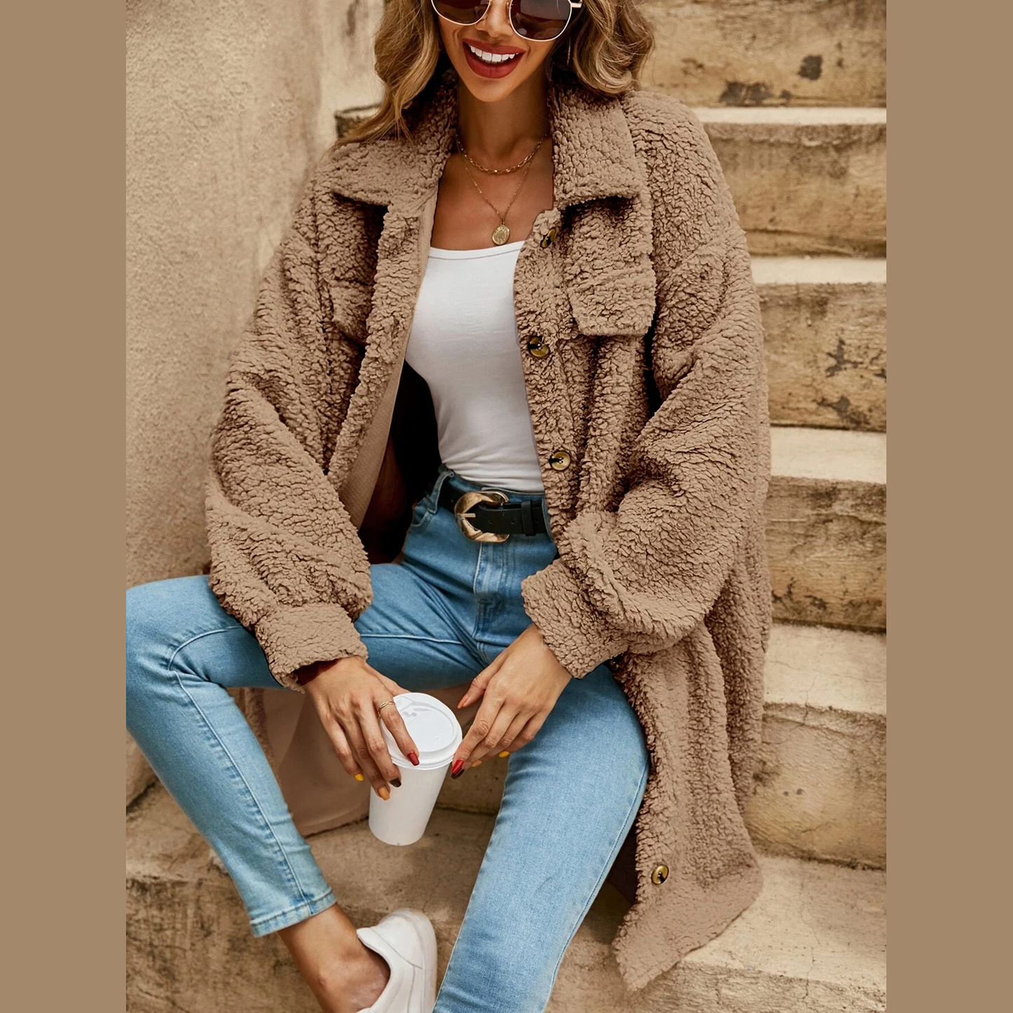 Esme | Relaxed Cardigan Office Coat