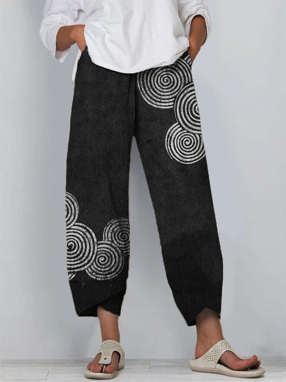 Mara | Relaxed Printed Trouser