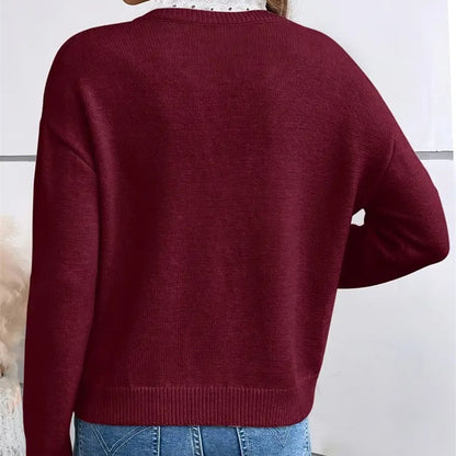 Elise™ | Knitted Sweater with Elegant Cut