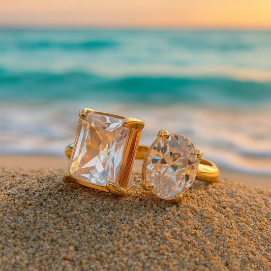 Radiant Tides Glow Ring