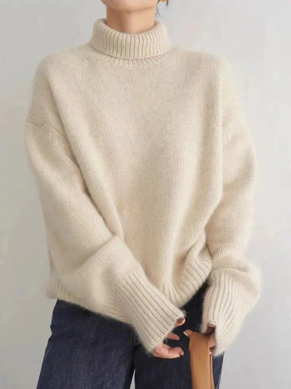 Zara | Luxe Cashmere Turtleneck Sweater