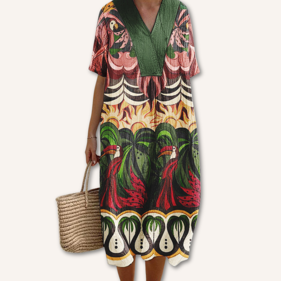 Estela | Printed Flowy Dress