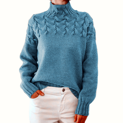Charlotte | Cozy Turtleneck Knit Sweater